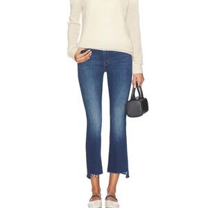 MOTHER Flare Jeans in Deep Blue